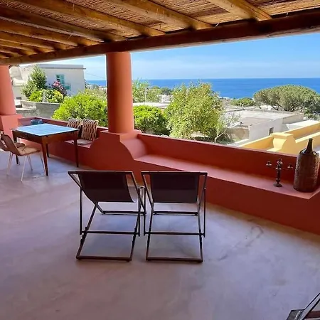 Casa Nica, Giardino E Vista Mare Prázdninový dům Malfa (Salina)